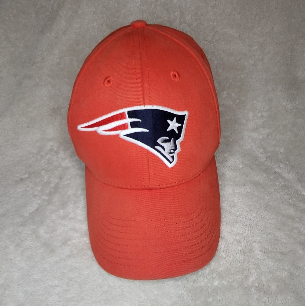 New England Patriots Hat Cap NFL Team Apparel Strapback Adjustable Red